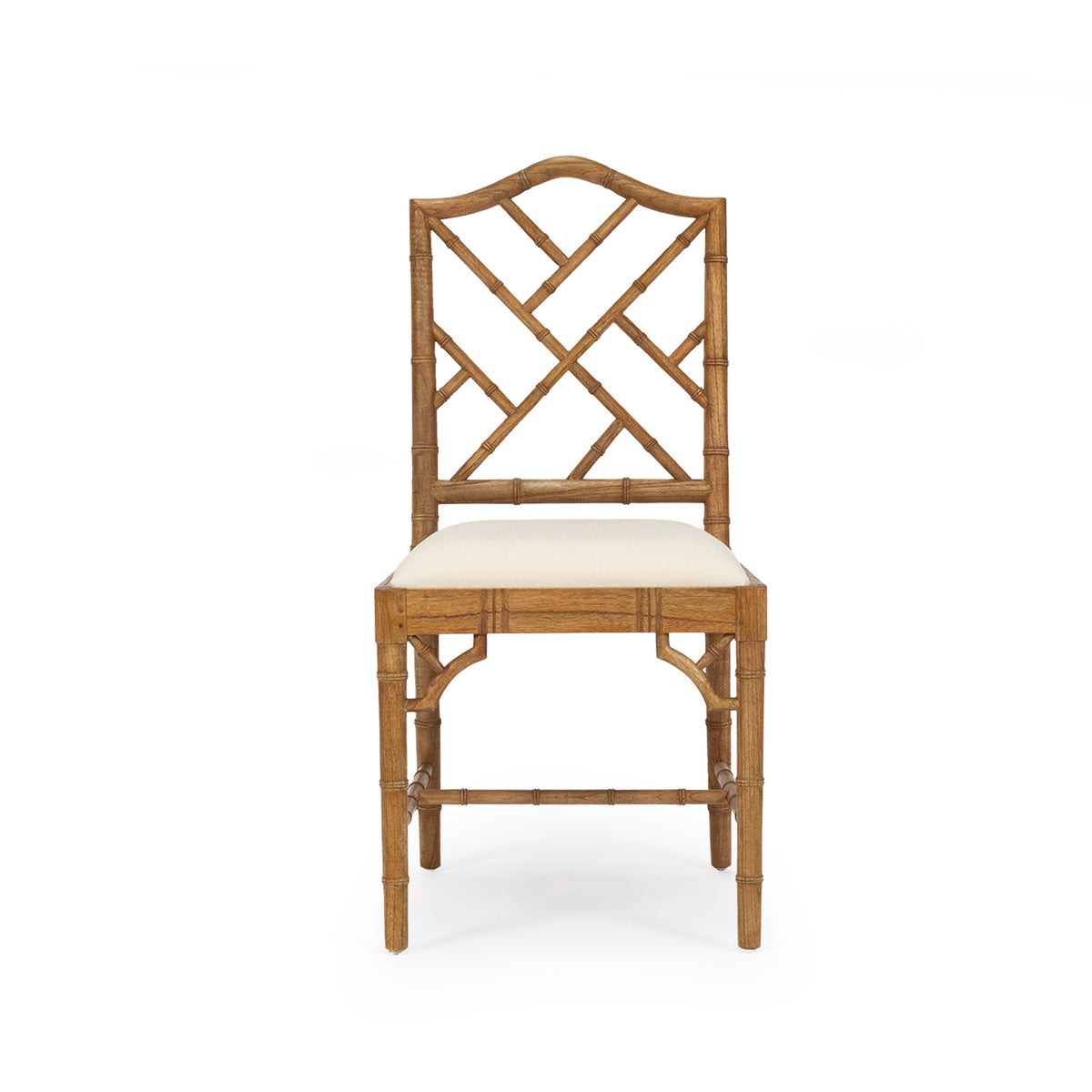 Paloma Chippendale Dining Chair – Weathered Oak - Notbrand