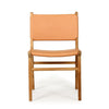 Jubilee Flat Leather Dining Chair - Natural - NotBrand