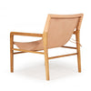 Jubilee Leather Sling Chair – Nude - Notbrand