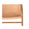 Jubilee Leather Sling Chair – Nude - Notbrand