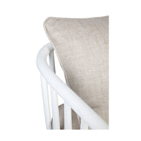 Pavilion White Oak Occasional Chair - Natural Linen - Notbrand