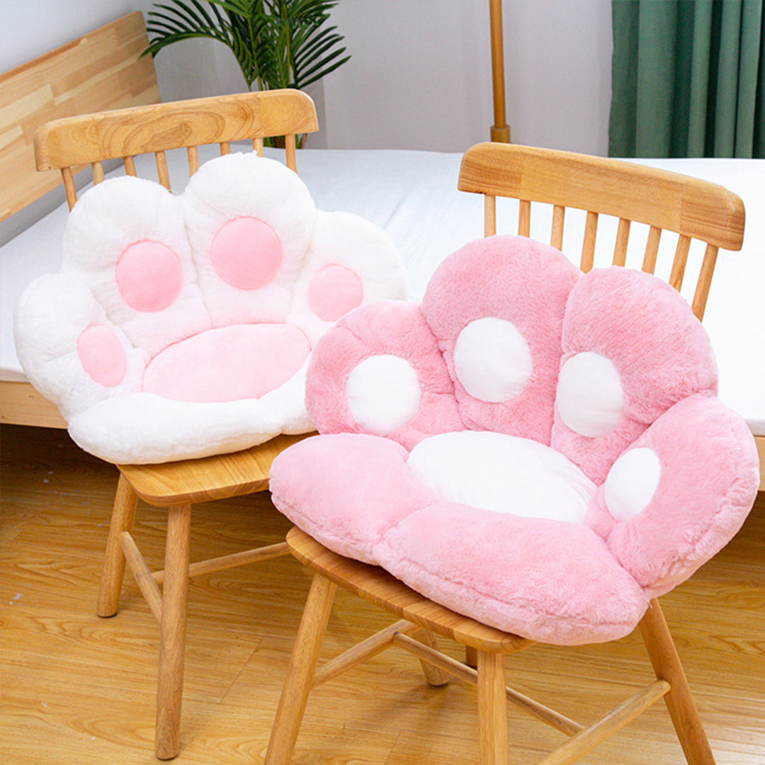 Paw Shaped Cushion in Pink - 80cm - Notbrand