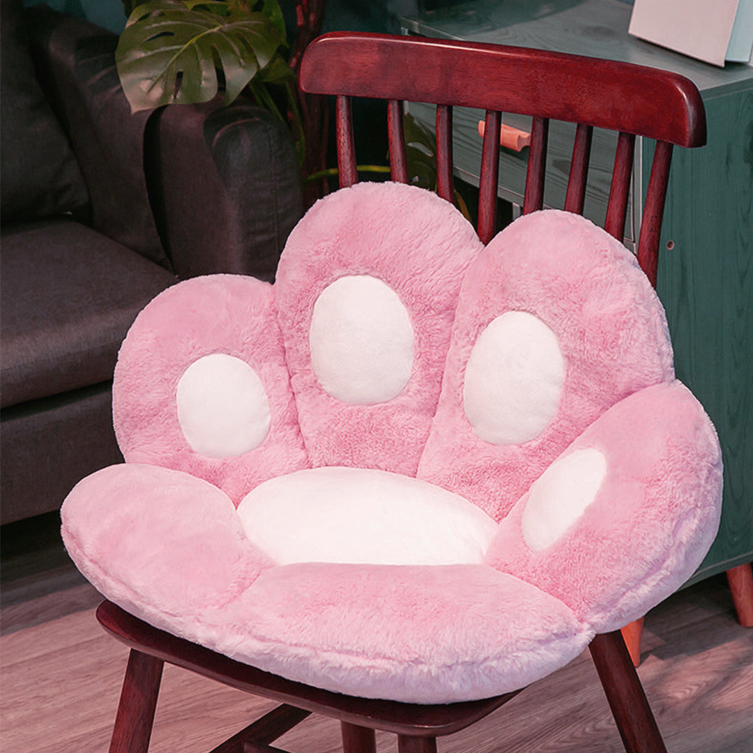 Paw Shaped Cushion in Pink - 80cm - Notbrand