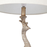 Peacock Table Lamp - Gold - Notbrand