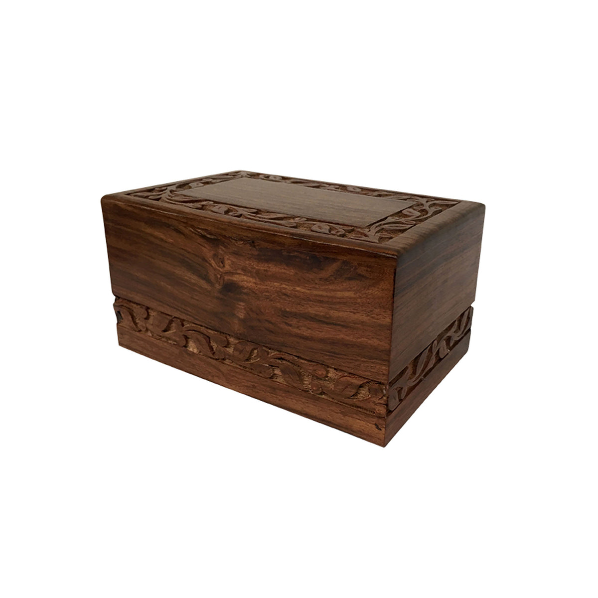Pet Cremation Ashes Box – Carved - Notbrand