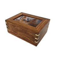 Pet Cremation Ashes Box – Photo Frame Lid - Notbrand