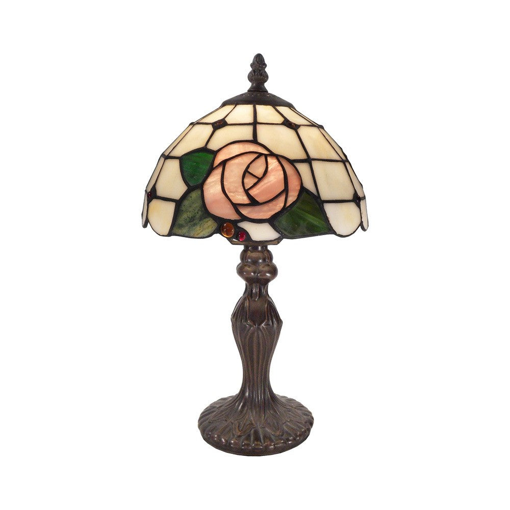 Pia Tiffany Style Table Lamp - Multi - Notbrand