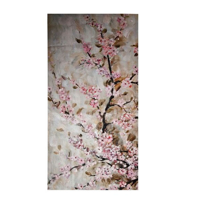 Pink Cherry Blossom Wall Art - Notbrand