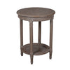Polo Wooden Round Occasional Table - Oak Wash - Notbrand