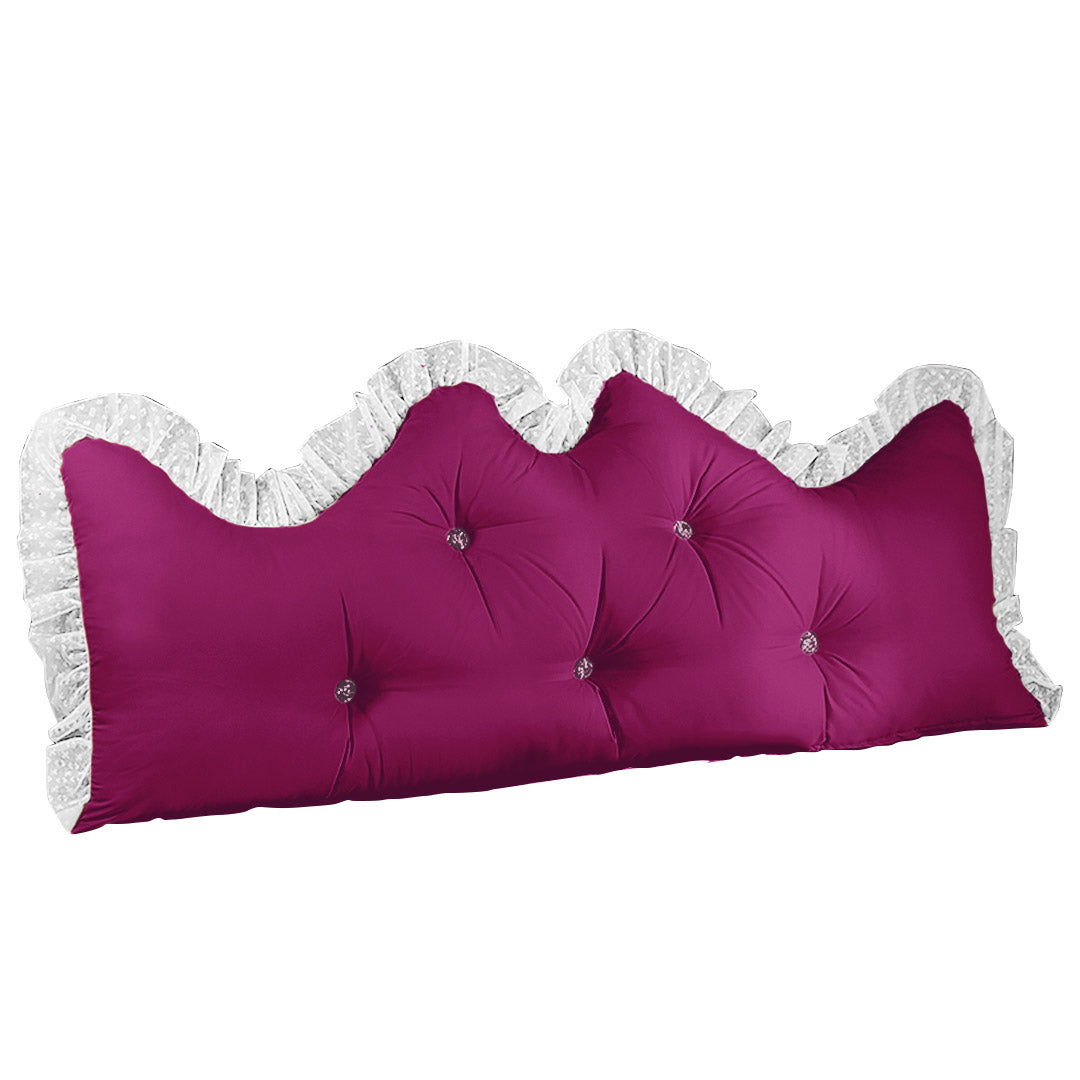 Princess Headboard Pillow - Burgundy - Notbrand