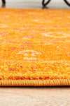 Radiance 444 Burnt Orange Round Rug - Notbrand