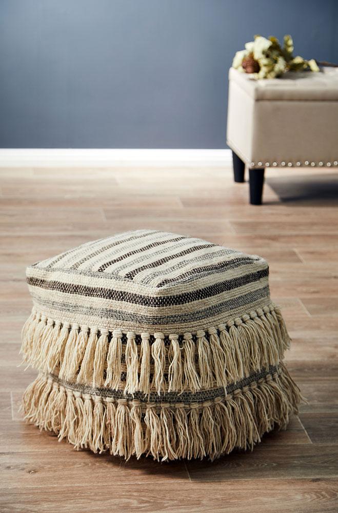 Rug Culture Home 517 Natural Ottoman - Notbrand