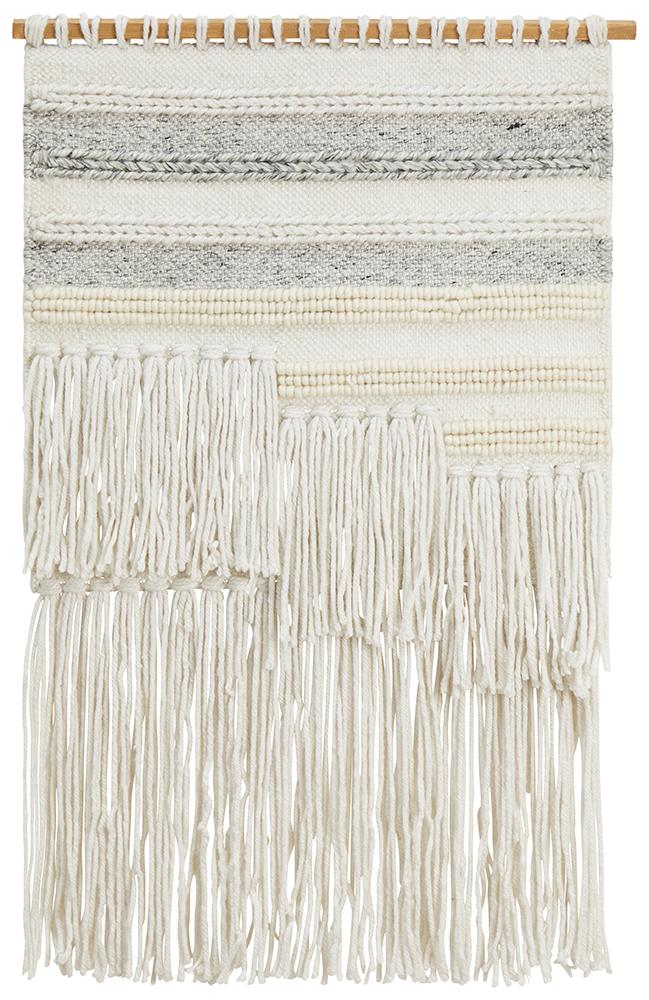 Rug Culture Home 427 Silver Wall Hanging - Notbrand