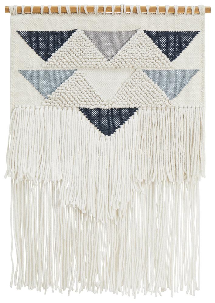 Rug Culture Home 434 Blue Wall Hanging - Notbrand