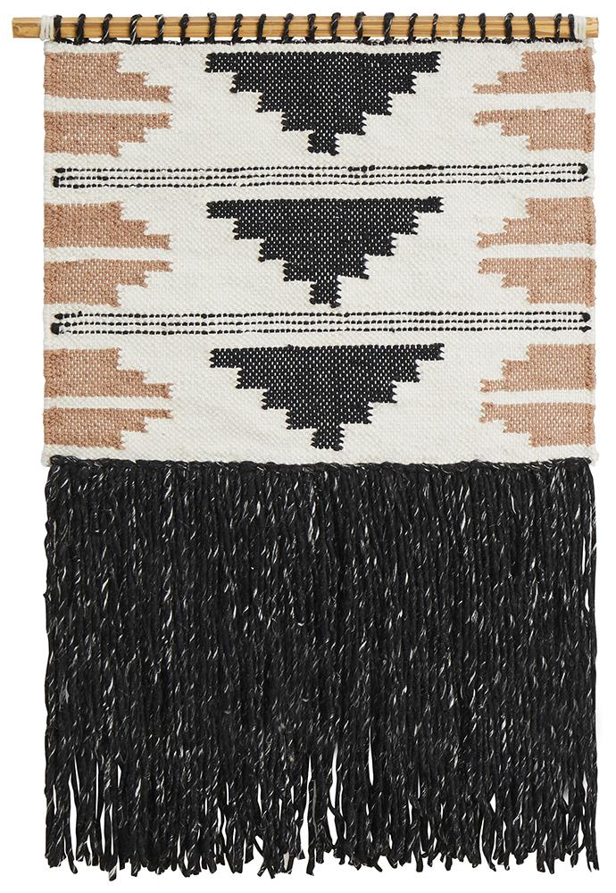 Rug Culture Home 440 Charcoal Wall Hanging - Notbrand