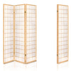Anterus 3 Panel Wooden Room Divider - Natural - Notbrand