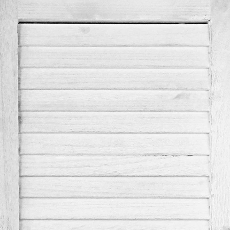 Miltiades 3 Panel Room Divider Privacy Screen - White - Notbrand