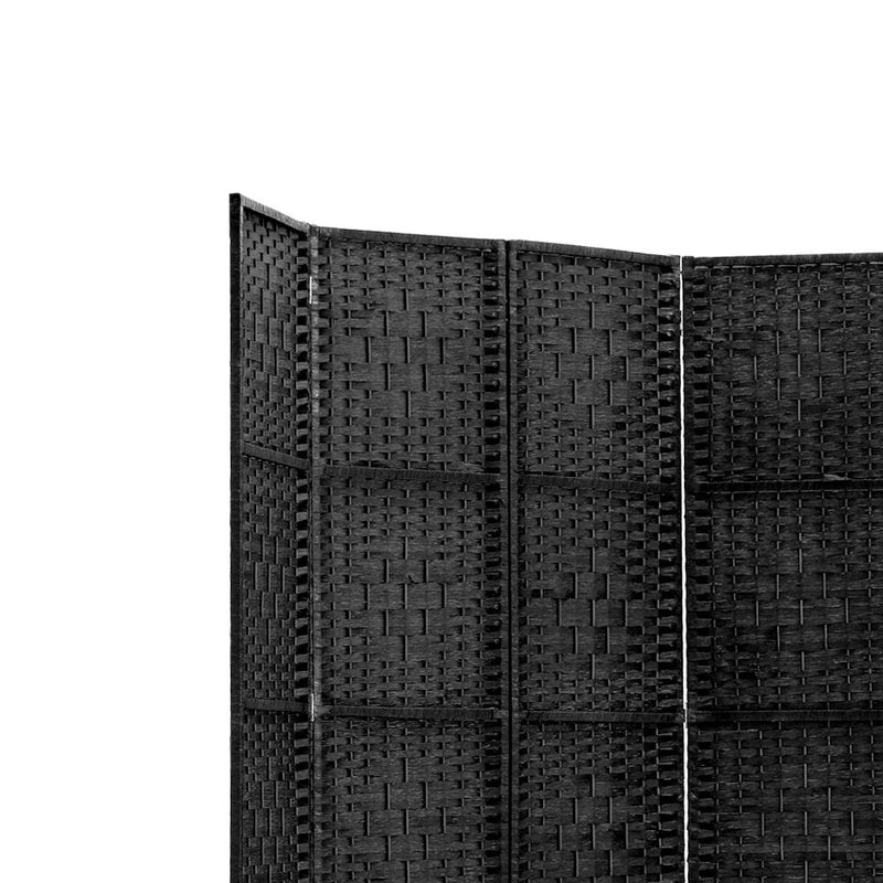 Damasus 6 Panel Room Divider - Black - Notbrand