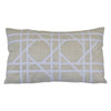 Riviera Linen Rectangular Cushion - Natural - Notbrand