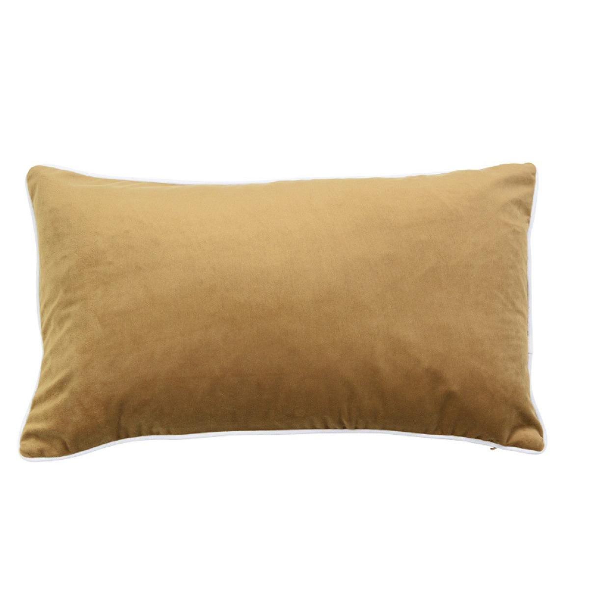 Rodeo Velvet Rectangular Cushion - Caramel - Notbrand