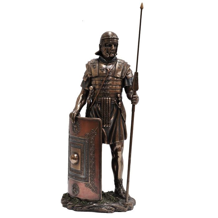 Roman Soldier Bronze Figurine - Notbrand