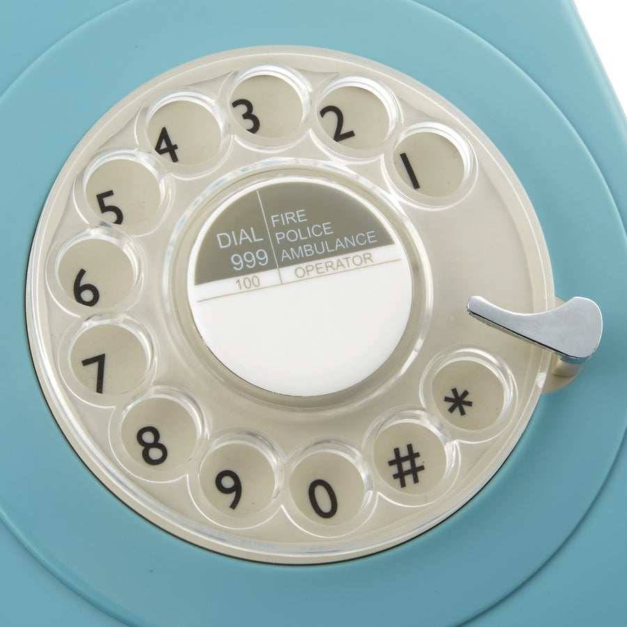 ROTARY TELEPHONE GPO 746 - BLUE - Notbrand