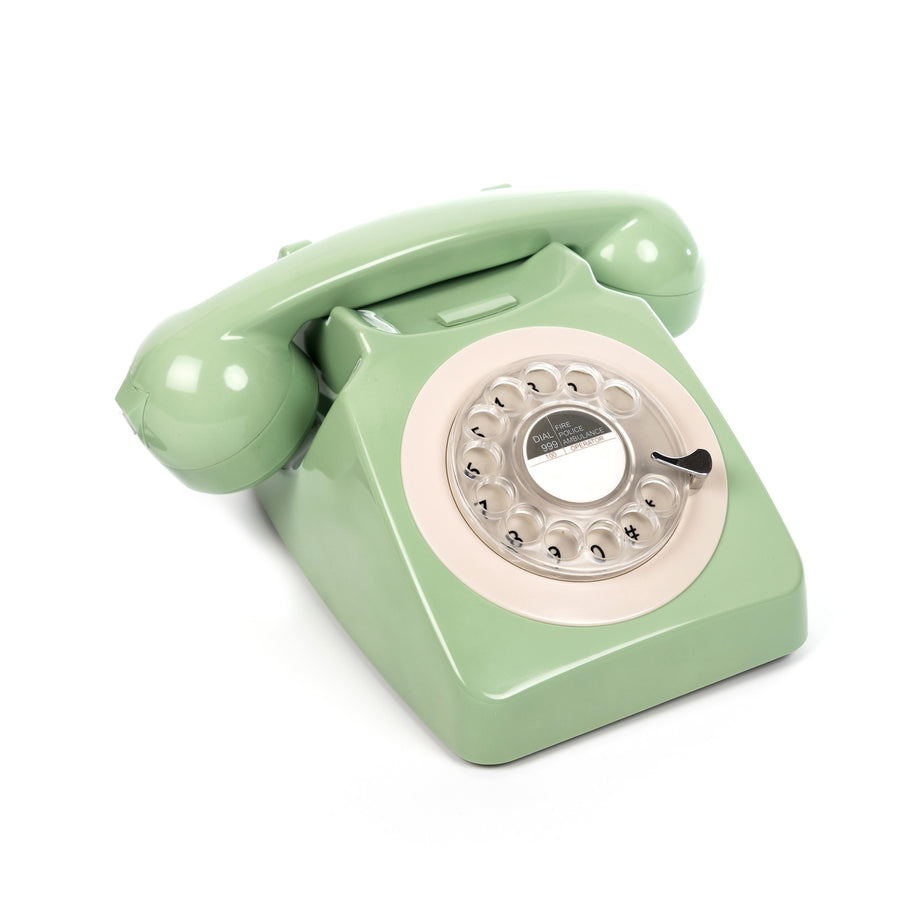 ROTARY TELEPHONE GPO 746 - GREEN - Notbrand