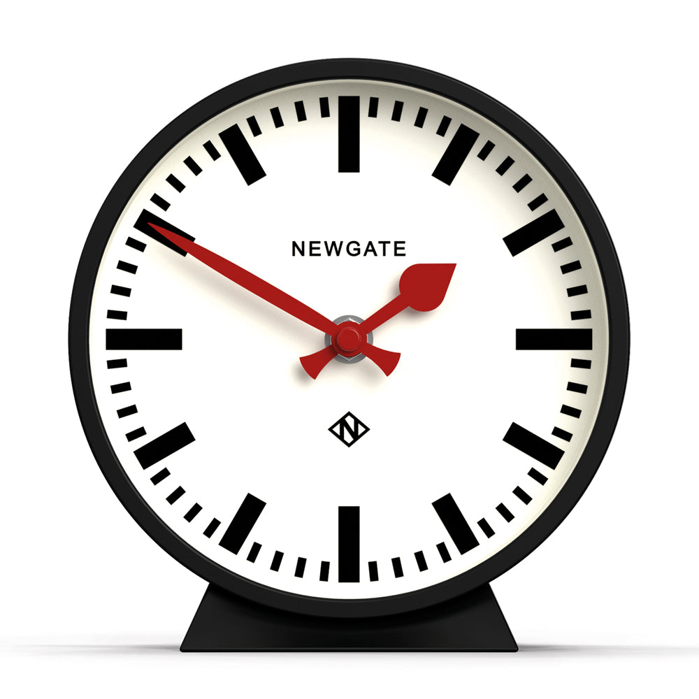 Newgate Railway Mantel Clock Cave - Black - Notbrand