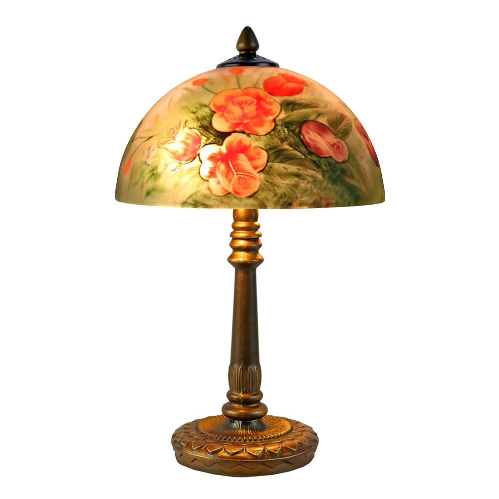 Hand Painted Tiffany Style Table Lamp - Multi - Notbrand
