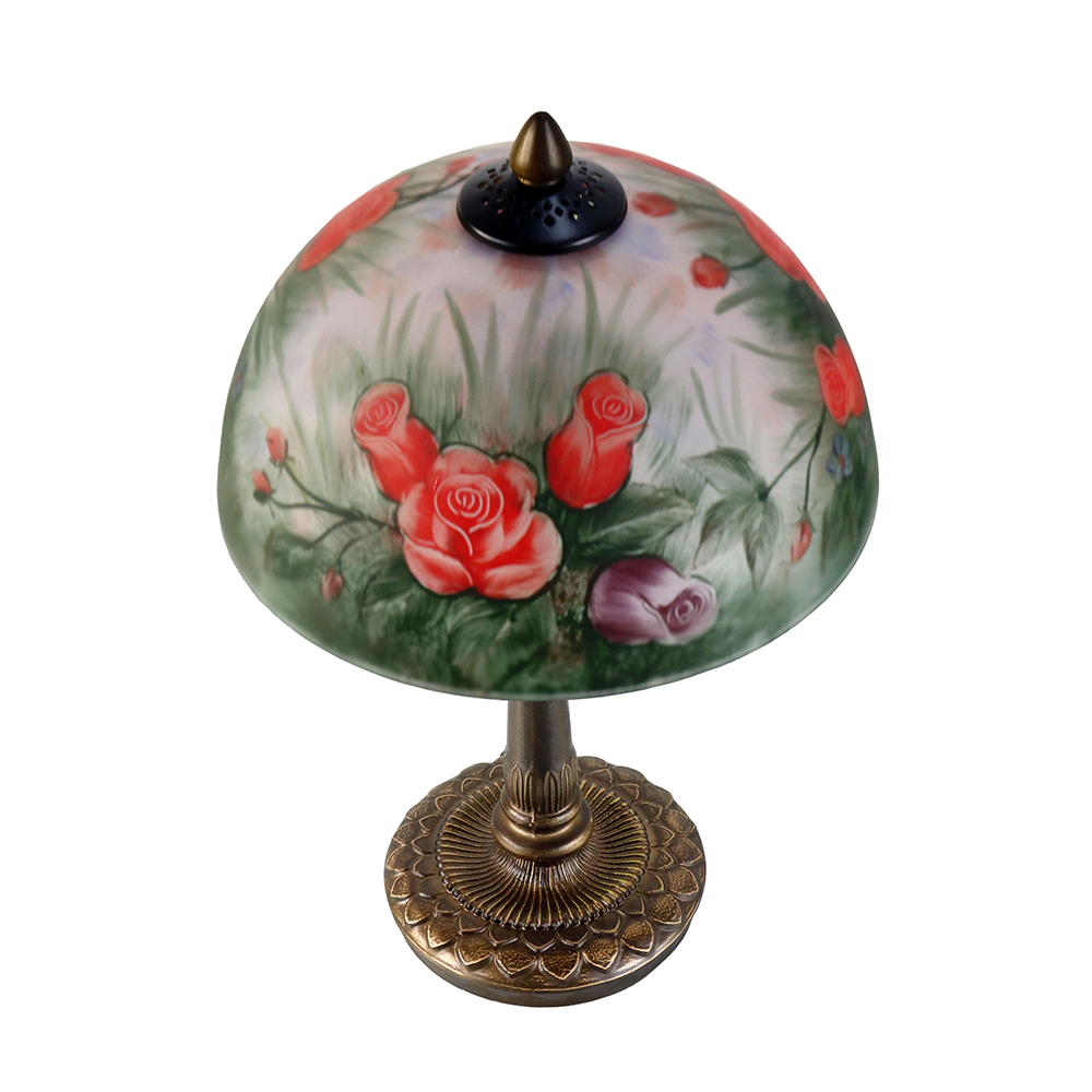 Hand Painted Tiffany Style Table Lamp - Multi - Notbrand