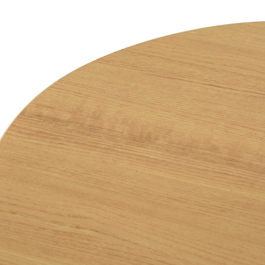 Round Office Meeting Table - Natural - Notbrand