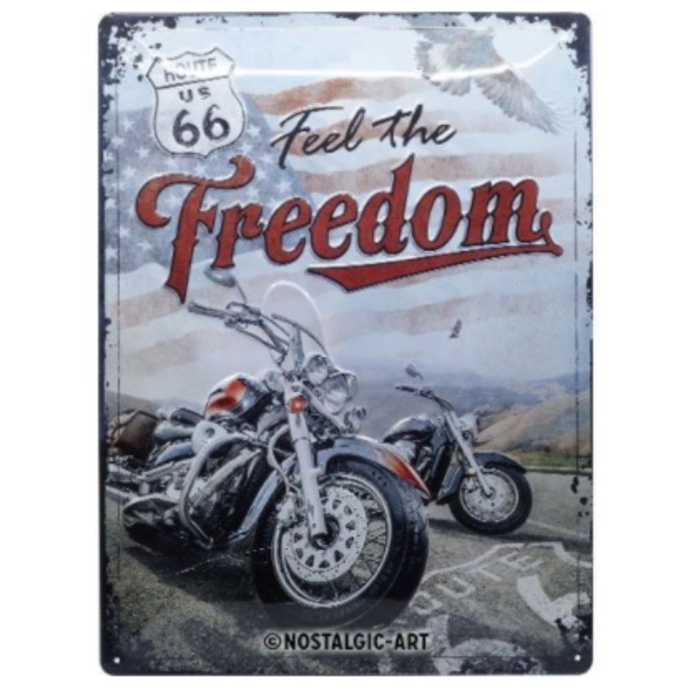 Route 66 Freedom Large Sign - NotBrand