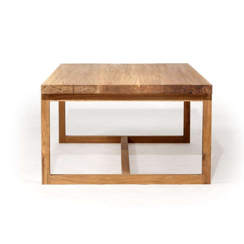 Kelva American Oak Coffee Table – 90cm - Notbrand