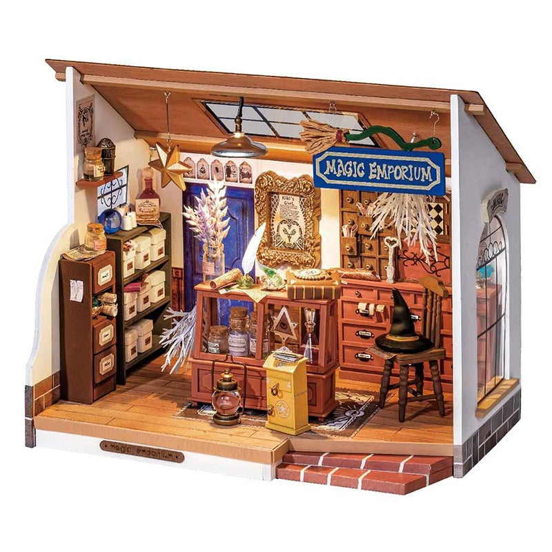 Rolife Magic Emporium Miniature Dollhouse Wooden DIY Kit - Notbrand
