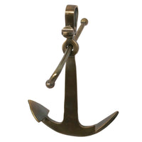 Brass Ship Anchor  - 450mm - Notbrand