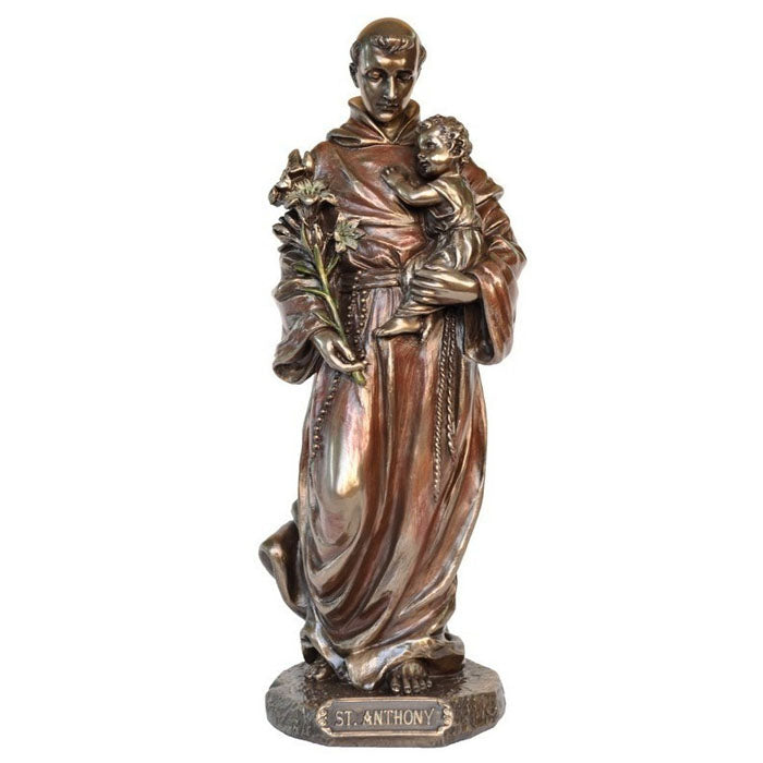 Saint Anthony Bronze Figurine - Notbrand