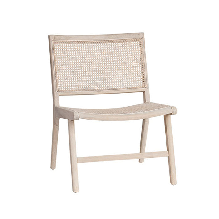 Set of 2 Selby Cane Lounge Chair - Natural - Notbrand