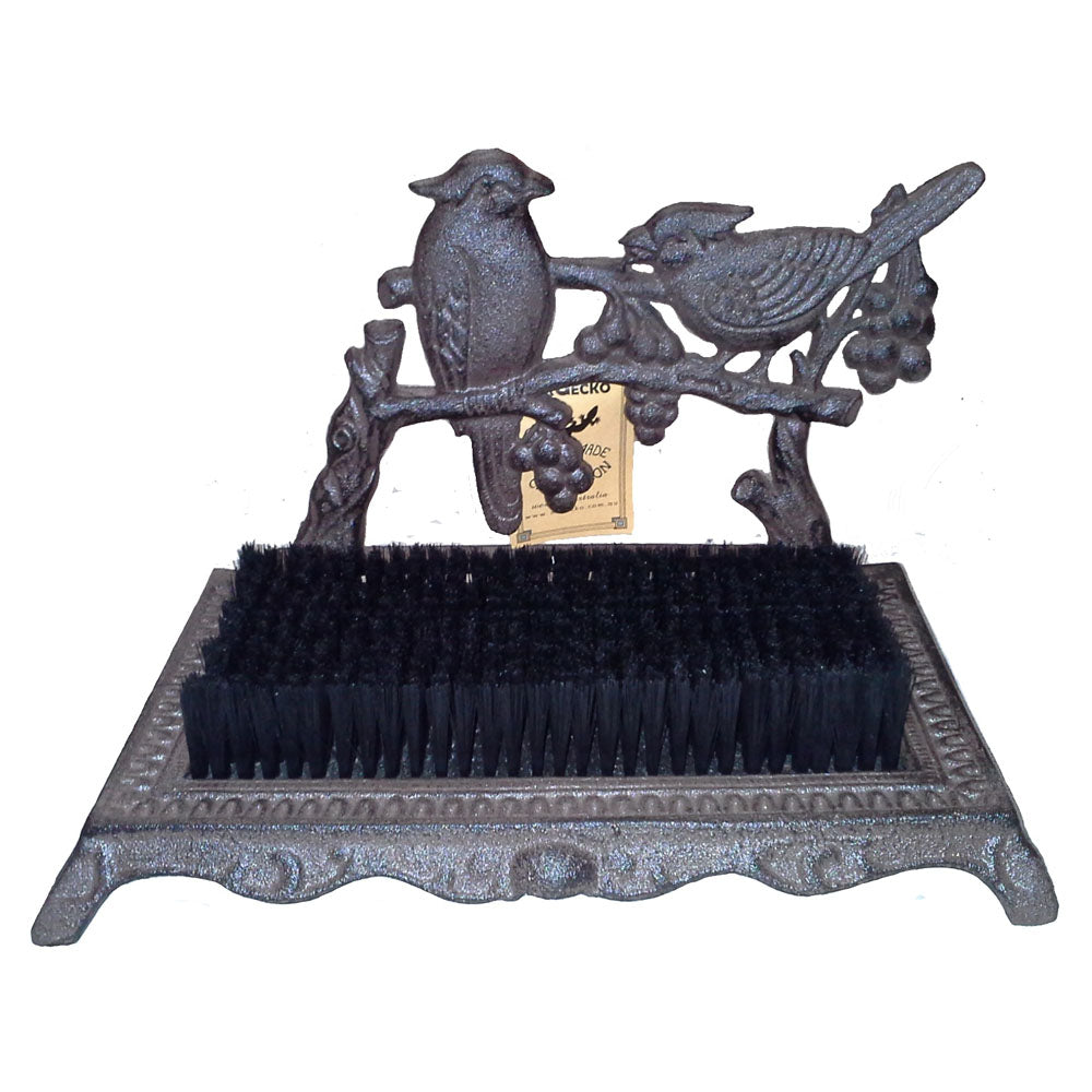 Bird Shoe Scraper in Cast Iron - Antique Rust - Notbrand