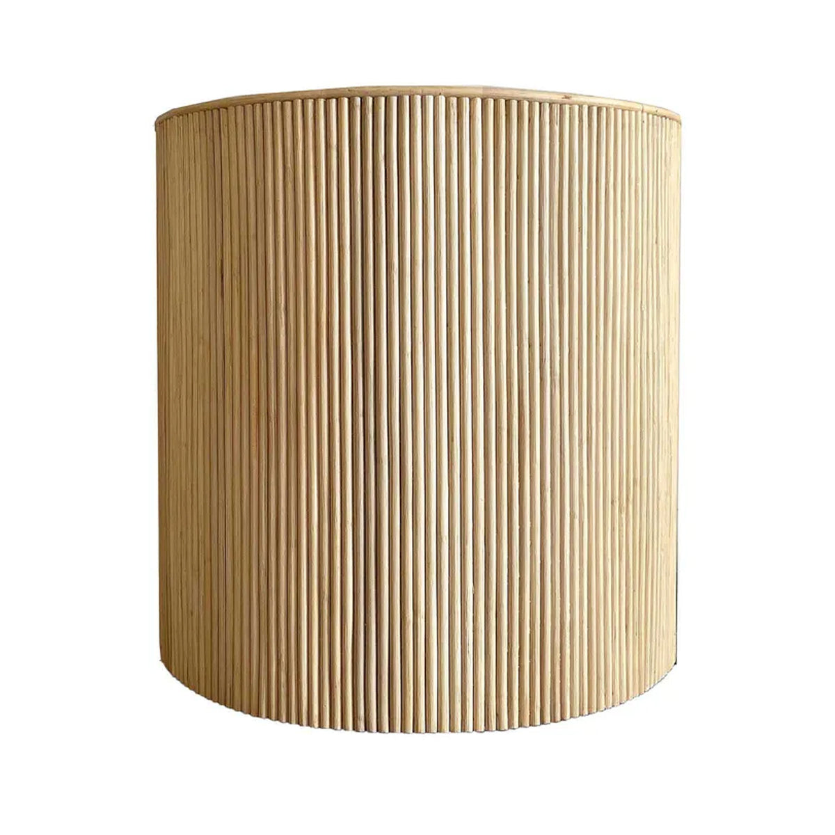 Sia Wooden Side Table - Natural - Notbrand