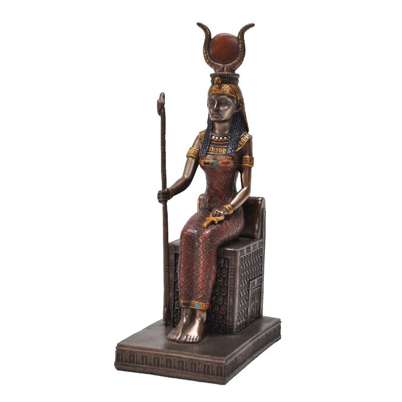 Isis Sitting Bronze Figurine - Notbrand