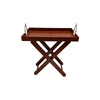 Stefano Butlers Tray With Stirrups - Tan Leather - Notbrand