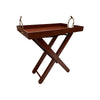 Stefano Butlers Tray With Stirrups - Tan Leather - Notbrand