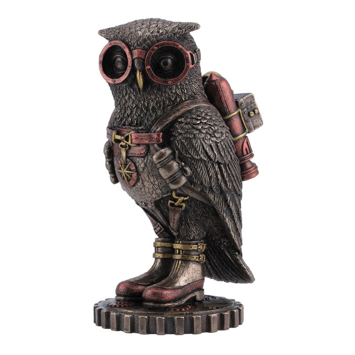 Steampunk - Owl With Goggles And Jetpack - Notbrand