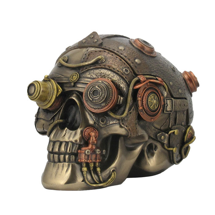Steampunk Trinket Box - Skull - Notbrand