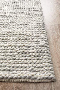 Studio Carina Felted Wool Woven Rug - Notbrand