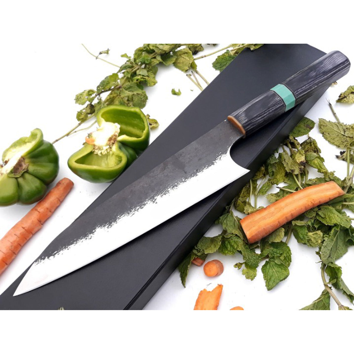Saim Hand Made Steel Blade Chef's Knife - Notbrand