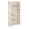 Salinas 5 Shelf Bookcase - White - Notbrand