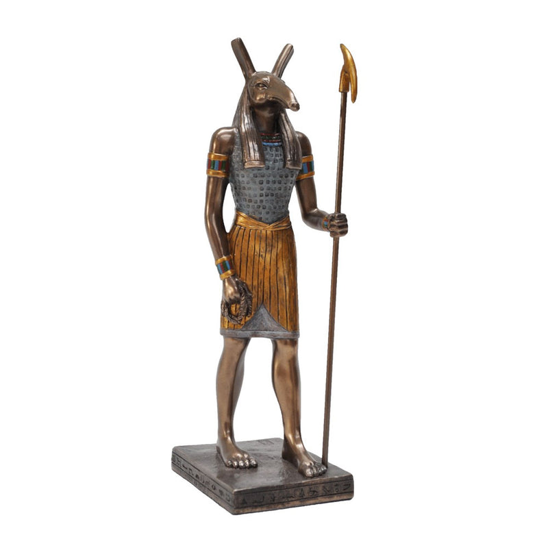 Seth Egyptian God Bronze Figurine - Notbrand