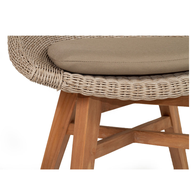 Kalina Outdoor Dining Chair Set – 2 Pieces - NotBrand