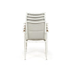 Set of 4 Rian Stackable Outdoor Dining Chair - White - Notbrand